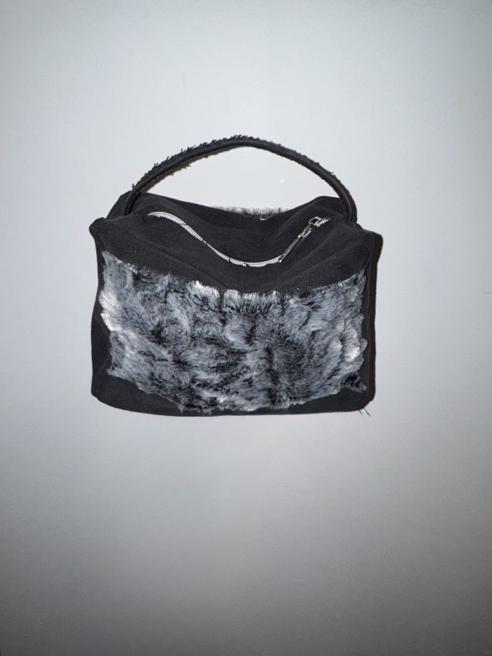 VITI Fur Black Denim - Image 3