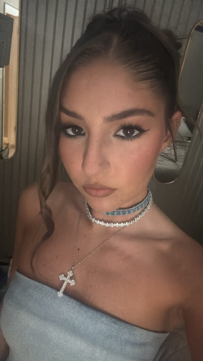 Custom Denim Choker